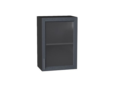 Кухонный  Шкаф верхний с 1-ой остекленной дверцей Сканди Graphite, Graphite Softwood, 720, 500, каркас ЛДСП  Graphite, фасад МДФ/Стекло  Graphite Softwood,  716*500*320 sppr5VVTtoAR41462 - фото 3815568