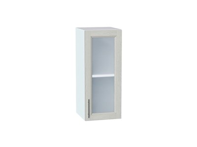 Кухонный  Шкаф верхний с 1-ой остекленной дверцей Сканди Белый, Cappuccino Softwood, 720, 300, каркас ЛДСП  Белый, фасад МДФ/Стекло  Cappuccino Softwood,  716*300*320 sppr5VVTtoAR41437 - фото 3815590