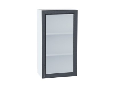 Кухонный  Шкаф верхний с 1-ой остекленной дверцей Сканди Белый, Graphite Softwood, 920, 500, каркас ЛДСП  Белый, фасад МДФ/Стекло  Graphite Softwood,  920*500*320 sppr5VVTtoAR41494 - фото 3815601