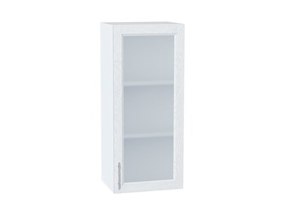 Кухонный  Шкаф верхний с 1-ой остекленной дверцей Сканди Белый, White Softwood, 920, 400, каркас ЛДСП  Белый, фасад МДФ/Стекло  White Softwood,  920*400*320 sppr5VVTtoAR56185 - фото 3815618