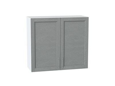 Кухонный  Шкаф верхний с 2-мя дверцами Сканди Белый, Grey Softwood, 720, 800, каркас ЛДСП  Белый, фасад МДФ  Grey Softwood,  716*800*318 sppr5VVTtoAR41600 - фото 3815679