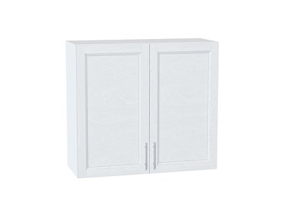 Кухонный  Шкаф верхний с 2-мя дверцами Сканди Белый, White Softwood, 720, 800, каркас ЛДСП  Белый, фасад МДФ  White Softwood,  716*800*318 sppr5VVTtoAR56174 - фото 3815687