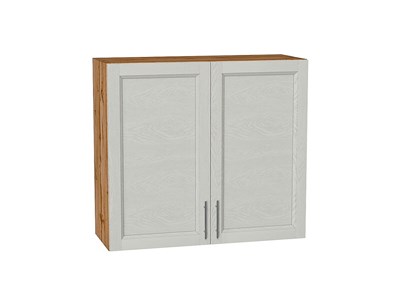 Кухонный  Шкаф верхний с 2-мя дверцами Сканди Дуб Вотан, Cappuccino Softwood, 720, 800, каркас ЛДСП  Дуб Вотан, фасад МДФ  Cappuccino Softwood,  716*800*318 sppr5VVTtoAR62945 - фото 3815691