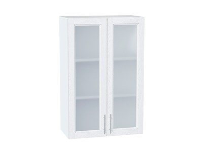 Кухонный  Шкаф верхний с 2-мя остекленными дверцами Сканди Белый, White Softwood, 920, 600, каркас ЛДСП  Белый, фасад МДФ/Стекло  White Softwood,  920*600*320 sppr5VVTtoAR56215 - фото 3815748