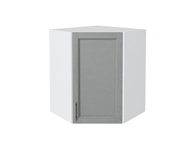 Кухонный  Шкаф верхний угловой Сканди Белый, Grey Softwood, 720, каркас ЛДСП  Белый, фасад МДФ  Grey Softwood,  716*600*600 sppr5VVTtoAR41683 - фото 3815848
