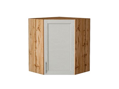 Кухонный  Шкаф верхний угловой Сканди Дуб Вотан, Cappuccino Softwood, 720, каркас ЛДСП  Дуб Вотан, фасад МДФ  Cappuccino Softwood,  716*600*600 sppr5VVTtoAR62976 - фото 3815854
