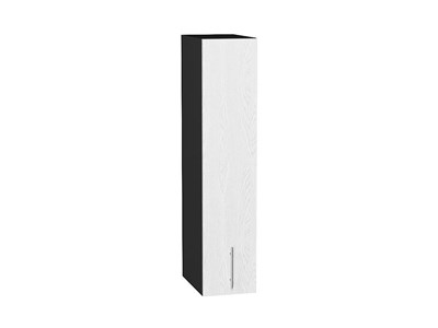 Кухонный  Шкаф верхний бутылочница Сканди Graphite, White Softwood, 920, каркас ЛДСП  Graphite, фасад МДФ  White Softwood,  920*200*320 sppr5VVTtoAR56123 - фото 3815908
