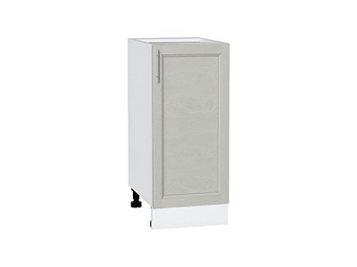 Кухонный  Шкаф нижний с 1-ой дверцей Сканди Белый, Cappuccino Softwood, 350, каркас ЛДСП  Белый, фасад МДФ  Cappuccino Softwood,  816*350*480 sppr5VVTtoAR65219 - фото 3815976