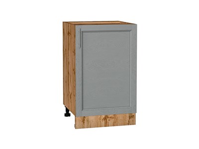 Кухонный  Шкаф нижний с 1-ой дверцей Сканди Дуб Вотан, Grey Softwood, 500, каркас ЛДСП  Дуб Вотан, фасад МДФ  Grey Softwood,  816*500*480 sppr5VVTtoAR63020 - фото 3816028