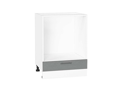 Кухонный  Шкаф нижний под духовку Сканди Белый, Grey Softwood, 600, каркас ЛДСП  Белый, фасад МДФ  Grey Softwood,  816*600*476 sppr5VVTtoAR42025 - фото 3816269