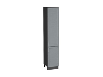 Кухонный  Шкаф пенал с 2-мя дверцами Сканди Graphite, Grey Softwood, 2140, 400, каркас ЛДСП  Graphite, фасад МДФ  Grey Softwood,  2132*400*576 sppr5VVTtoAR42059 - фото 3816322