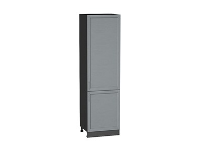 Кухонный  Шкаф пенал с 2-мя дверцами Сканди Graphite, Grey Softwood, 2140, 600, каркас ЛДСП  Graphite, фасад МДФ  Grey Softwood,  2132*600*576 sppr5VVTtoAR42070 - фото 3816323