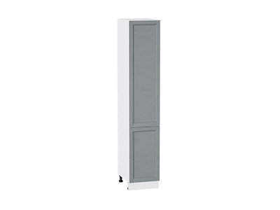 Кухонный  Шкаф пенал с 2-мя дверцами Сканди Белый, Grey Softwood, 2140, 400, каркас ЛДСП  Белый, фасад МДФ  Grey Softwood,  2132*400*576 sppr5VVTtoAR42058 - фото 3816342
