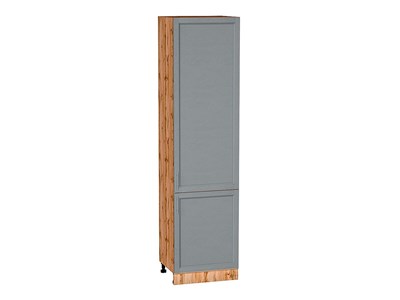 Кухонный  Шкаф пенал с 2-мя дверцами Сканди Дуб Вотан, Grey Softwood, 2340, 600, каркас ЛДСП  Дуб Вотан, фасад МДФ  Grey Softwood,  2336*600*576 sppr5VVTtoAR66164 - фото 3816365