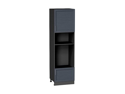 Кухонный  Шкаф пенал с 1-ой дверцей и ящиком под технику Сканди Graphite, Graphite Softwood, 2140, каркас ЛДСП  Graphite, фасад МДФ  Graphite Softwood,  2132*600*576 sppr5VVTtoAR42501 - фото 3816438