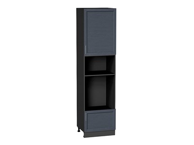Кухонный  Шкаф пенал с 1-ой дверцей и ящиком под технику Сканди Graphite, Graphite Softwood, 2340, каркас ЛДСП  Graphite, фасад МДФ  Graphite Softwood,  2336*600*576 sppr5VVTtoAR42341 - фото 3816440