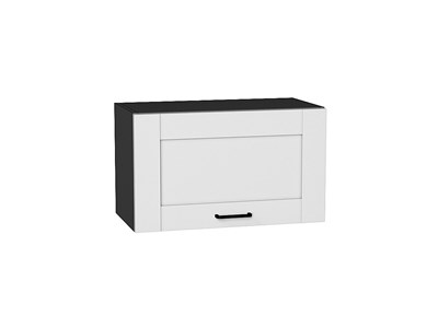 Кухонный  Шкаф верхний горизонтальный Лофт Graphite, Super White, 600, каркас ЛДСП  Graphite, фасад МДФ  Super White,  358*600*320 sppr5VVTtoAR55120 - фото 3817209