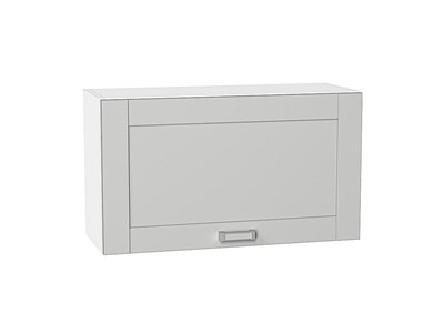 Кухонный  Шкаф верхний горизонтальный Лофт Белый, Grey Silk, 460, 800, каркас ЛДСП  Белый, фасад МДФ  Grey Silk,  460*800*320 sppr5VVTtoAR71742 - фото 3817231