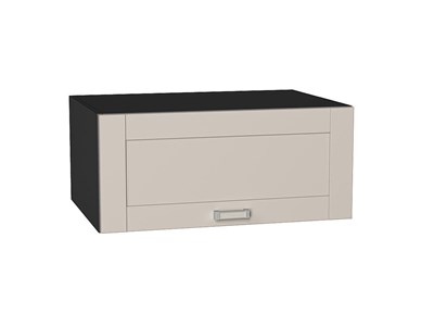 Кухонный  Шкаф верхний горизонтальный глубокий Лофт Graphite, Cream Silk, 800, каркас ЛДСП  Graphite, фасад МДФ  Cream Silk,  358*800*576 sppr5VVTtoAR71400 - фото 3817276