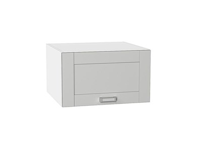 Кухонный  Шкаф верхний горизонтальный глубокий Лофт Белый, Grey Silk, 600, каркас ЛДСП  Белый, фасад МДФ  Grey Silk,  358*600*576 sppr5VVTtoAR69531 - фото 3817296