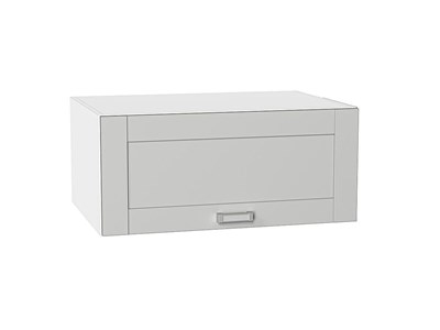 Кухонный  Шкаф верхний горизонтальный глубокий Лофт Белый, Grey Silk, 800, каркас ЛДСП  Белый, фасад МДФ  Grey Silk,  358*800*576 sppr5VVTtoAR69532 - фото 3817297