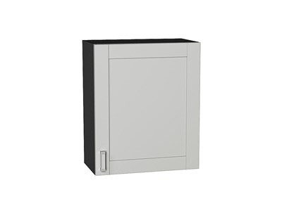 Кухонный  Шкаф верхний с 1-ой дверцей Лофт Graphite, Grey Silk, 720, 600, каркас ЛДСП  Graphite, фасад МДФ  Grey Silk,  716*600*320 sppr5VVTtoAR69600 - фото 3817462