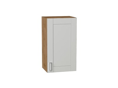 Кухонный  Шкаф верхний с 1-ой дверцей Лофт Дуб Вотан, Grey Silk, 720, 400, каркас ЛДСП  Дуб Вотан, фасад МДФ  Grey Silk,  716*400*320 sppr5VVTtoAR69586 - фото 3817603