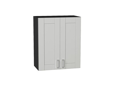 Кухонный  Шкаф верхний с 2-мя дверцами Лофт Graphite, Grey Silk, 720, 600, каркас ЛДСП  Graphite, фасад МДФ  Grey Silk,  716*600*320 sppr5VVTtoAR69634 - фото 3817765