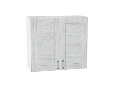 Кухонный  Шкаф верхний с 2-мя дверцами Лофт Белый, Nordic Oak, 720, 800, каркас ЛДСП  Белый, фасад МДФ  Nordic Oak,  716*800*320 sppr5VVTtoAR35973 - фото 3817794