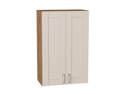Кухонный  Шкаф верхний с 2-мя дверцами Лофт Дуб Вотан, Cream Silk, 920, 600, каркас ЛДСП  Дуб Вотан, фасад МДФ  Cream Silk,  920*600*320 sppr5VVTtoAR71464 - фото 3817811