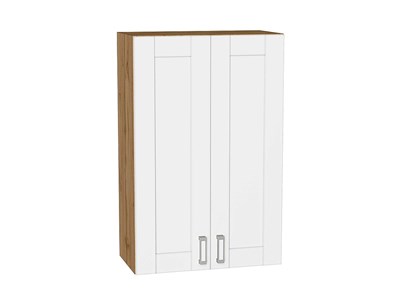Кухонный  Шкаф верхний с 2-мя дверцами Лофт Дуб Вотан, White Silk, 920, 600, каркас ЛДСП  Дуб Вотан, фасад МДФ  White Silk,  920*600*320 sppr5VVTtoAR63226 - фото 3817827