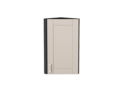 Кухонный  Шкаф верхний торцевой Лофт Graphite, Cream Silk, 720, каркас ЛДСП  Graphite, фасад МДФ  Cream Silk,  716*300*306 sppr5VVTtoAR71516 - фото 3817903