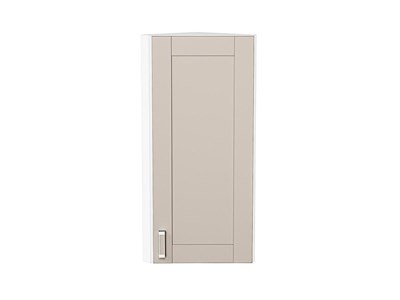 Кухонный  Шкаф верхний торцевой Лофт Белый, Cream Silk, 920, каркас ЛДСП  Белый, фасад МДФ  Cream Silk,  920*300*306 sppr5VVTtoAR71513 - фото 3817916