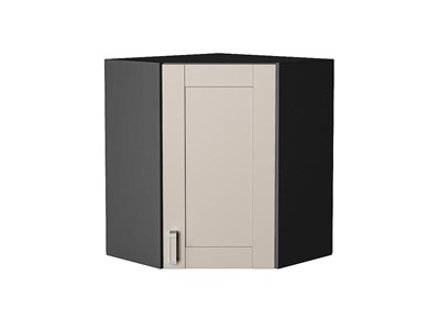 Кухонный  Шкаф верхний угловой Лофт Graphite, Cream Silk, 720, каркас ЛДСП  Graphite, фасад МДФ  Cream Silk,  716*600*600 sppr5VVTtoAR71526 - фото 3817978