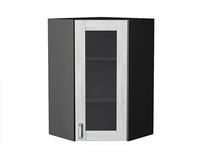 Кухонный  Шкаф верхний угловой остекленный Лофт Graphite, Nordic Oak, 920, каркас ЛДСП  Graphite, фасад МДФ/Стекло  Nordic Oak,  920*600*600 sppr5VVTtoAR41045 - фото 3818019
