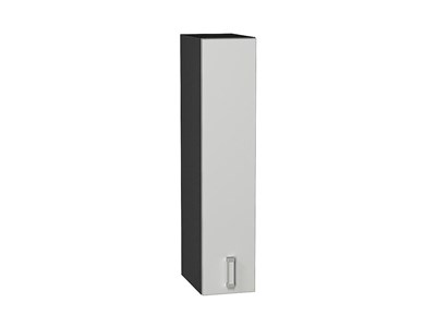 Кухонный  Шкаф верхний бутылочница Лофт Graphite, Grey Silk, 920, каркас ЛДСП  Graphite, фасад МДФ  Grey Silk,  920*200*320 sppr5VVTtoAR69473 - фото 3818056