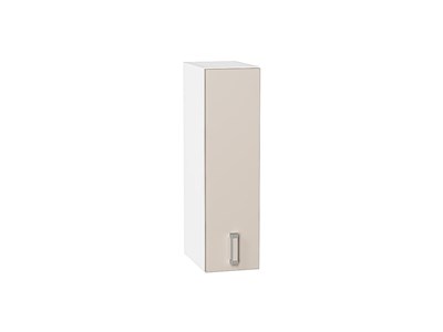 Кухонный  Шкаф верхний бутылочница Лофт Белый, Cream Silk, 200, 720, каркас ЛДСП  Белый, фасад МДФ  Cream Silk,  716*200*320 sppr5VVTtoAR71384 - фото 3818070