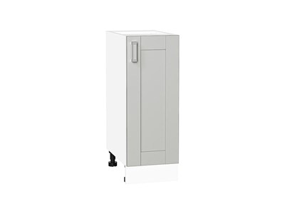 Кухонный  Шкаф нижний с 1-ой дверцей Лофт Белый, Grey Silk, 300, каркас ЛДСП  Белый, фасад МДФ  Grey Silk,  816*300*480 sppr5VVTtoAR69687 - фото 3818195
