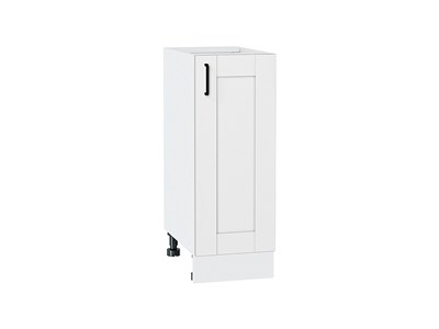 Кухонный  Шкаф нижний с 1-ой дверцей Лофт Белый, Super White, 300, каркас ЛДСП  Белый, фасад МДФ  Super White,  816*300*480 sppr5VVTtoAR55306 - фото 3818209