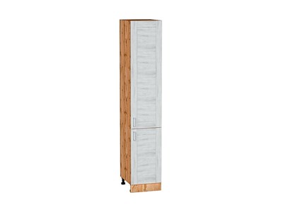 Кухонный  Шкаф пенал с 2-мя дверцами Лофт Дуб Вотан, Nordic Oak, 2140, 400, каркас ЛДСП  Дуб Вотан, фасад МДФ  Nordic Oak,  2132*400*576 sppr5VVTtoAR63428 - фото 3818684