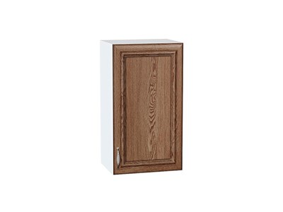 Кухонный  Шкаф верхний с 1-ой дверцей Шале Белый, Brown Dreamline, 720, 400, каркас ЛДСП  Белый, фасад МДФ  Brown Dreamline,  716*400*320 sppr5VVTtoAR53768 - фото 3819286