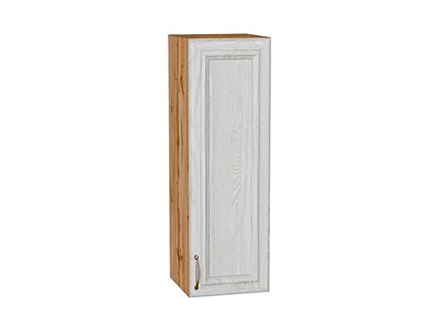 Кухонный  Шкаф верхний с 1-ой дверцей Шале Дуб Вотан, White Dreamline, 920, 300, каркас ЛДСП  Дуб Вотан, фасад МДФ  White Dreamline,  920*300*320 sppr5VVTtoAR61295 - фото 3819326