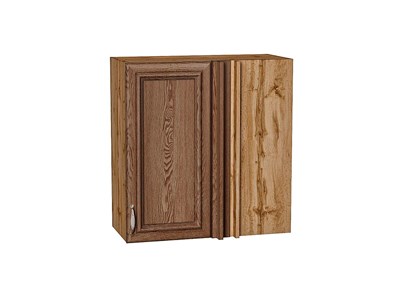 Кухонный  Шкаф верхний прямой угловой Шале Дуб Вотан, Brown Dreamline, 720, каркас ЛДСП  Дуб Вотан, фасад МДФ  Brown Dreamline,  716*700*345 sppr5VVTtoAR61288 - фото 3819438