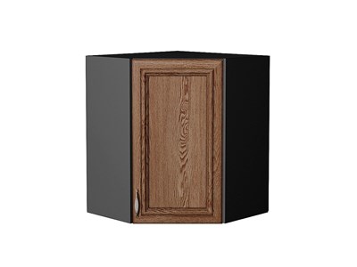 Кухонный  Шкаф верхний угловой Шале Graphite, Brown Dreamline, 720, каркас ЛДСП  Graphite, фасад МДФ  Brown Dreamline,  716*600*600 sppr5VVTtoAR53865 - фото 3819442