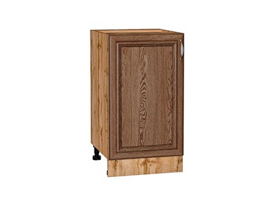 Кухонный  Шкаф нижний с 1-ой дверцей Шале Дуб Вотан, Brown Dreamline, 450, каркас ЛДСП  Дуб Вотан, фасад МДФ  Brown Dreamline,  816*450*480 sppr5VVTtoAR61370 - фото 3819516