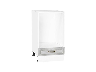Кухонный  Шкаф нижний под духовку Шале Белый, White Dreamline, 450, каркас ЛДСП  Белый, фасад МДФ  White Dreamline,  816*450*476 sppr5VVTtoAR67133 - фото 3819616