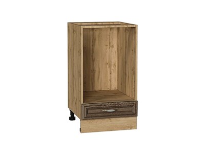 Кухонный  Шкаф нижний под духовку Шале Дуб Вотан, Brown Dreamline, 450, каркас ЛДСП  Дуб Вотан, фасад МДФ  Brown Dreamline,  816*450*476 sppr5VVTtoAR67137 - фото 3819618