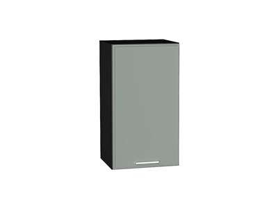 Кухонный  Шкаф верхний с 1-ой дверцей Квадро Graphite, Аквамарин, 720, 400, каркас ЛДСП  Graphite, фасад МДФ  Аквамарин,  716*400*321 sppr5VVTtoAR73093 - фото 3820785