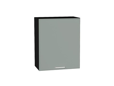 Кухонный  Шкаф верхний с 1-ой дверцей Квадро Graphite, Аквамарин, 720, 600, каркас ЛДСП  Graphite, фасад МДФ  Аквамарин,  716*600*321 sppr5VVTtoAR73096 - фото 3820788