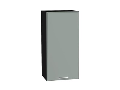 Кухонный  Шкаф верхний с 1-ой дверцей Квадро Graphite, Аквамарин, 920, 450, каркас ЛДСП  Graphite, фасад МДФ  Аквамарин,  920*450*321 sppr5VVTtoAR73100 - фото 3820792